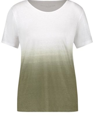 1/2 Arm Shirt Dip Dye Grün 36/S