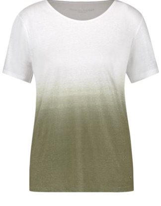 1/2 Arm Shirt Dip Dye Grün 36/S