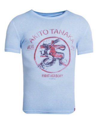 Akito Tanaka Print-Shirt "Fight Academy" mit Logo Druck