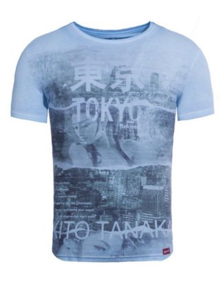 Akito Tanaka Print-Shirt "Geisha Beloved" mit Collagen Druck