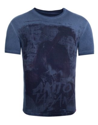 Akito Tanaka Print-Shirt "Tatoo Woman" mit Front Druck im Japanischen Look