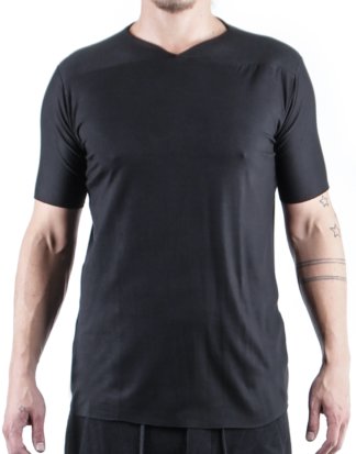 Alexej Ballach Herren T-Shirt V NECK SHORT SLEEVE schwarz