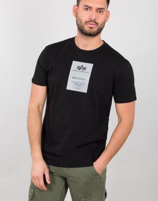 Alpha Industries T-Shirt "Reflective Label T"