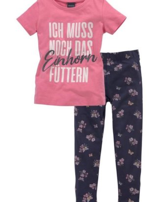 Arizona Shirt & Leggings (Set) mit Einhorn - Spruch