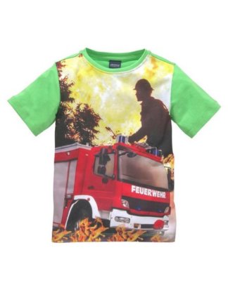 Arizona T-Shirt "Feuerwehr Fotodruck"