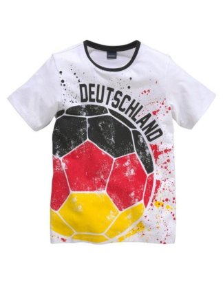 Arizona T-Shirt "Fußball / Deutschland" mit Druck