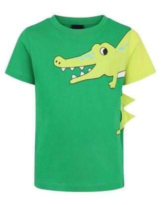 Arizona T-Shirt "Krokodil" Druck und Applikation