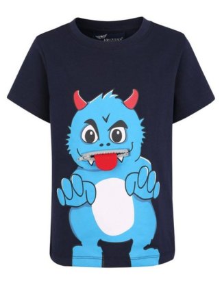 Arizona T-Shirt "Reißverschluss" Druck