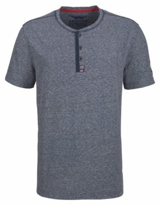 Arizona T-Shirt mit Serafino-Ausschnitt