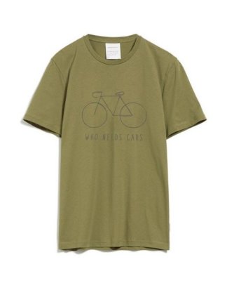 Armedangels T-Shirt "JAAMES CITY BIKE Herren T-Shirt aus Bio-Baumwolle" Fairtrade, GOTS, organic, CERES-08