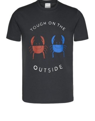 Armedangels T-Shirt "JAAMES CRAB FRIENDS" GOTS, organic, CERES-08