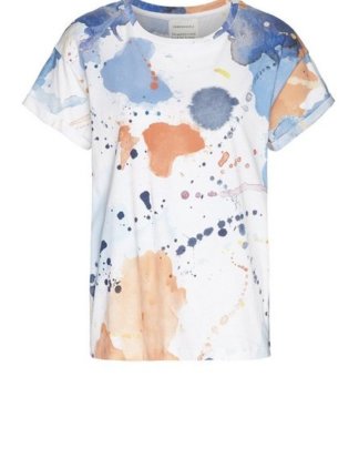 Armedangels T-Shirt "NAALINA COLOR SPLASH" GOTS, organic, CERES-08
