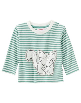 Baby-Jungen-Shirt mit Fuchs-Applikation