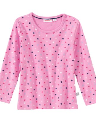 Baby-Mädchen-Shirt mit Schmetterlings-Muster