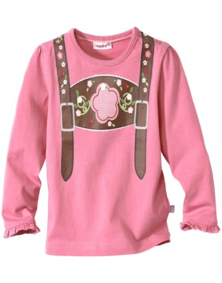 Baby-Mädchen-Trachten-Shirt in Pink