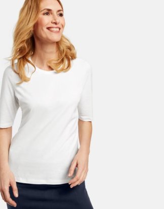 Basic Shirt organic cotton Weiss 36/S Mindestbestellwert von 29 € erforderlich