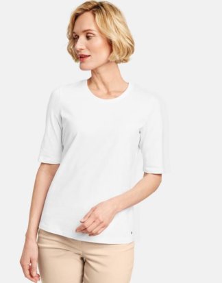 Basic Shirt organic cotton Weiss 38/S Mindestbestellwert von 29 € erforderlich