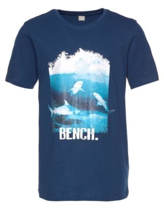 Bench. T-Shirt mit tollem Tierdruck "Hai"