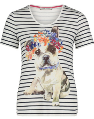 Betty Barclay Shirt, Halbarm, Rundhals blau