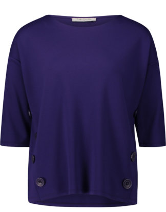 Betty Barclay T-Shirt, Halbarm, Rundhals lila
