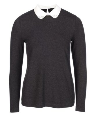 Bexleys woman T-Shirt mit Blusenkragen