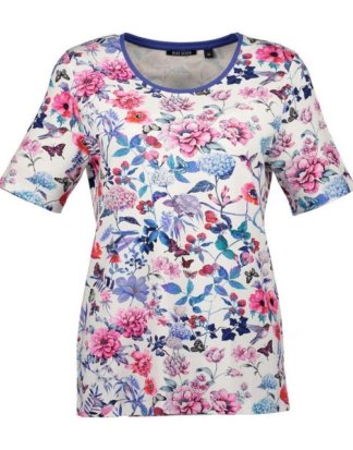 Blue Seven T-Shirt "mit Alloverdruck"