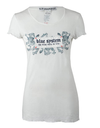 Blue System T-Shirt HINDY white