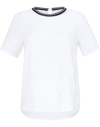 Blusen-Shirt 1/2-Arm Anna Aura weiss Größe: 40