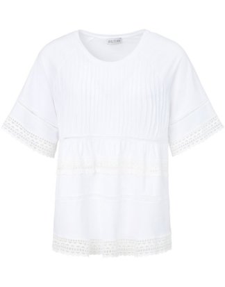 Blusen-Shirt Raglan-arm portray berlin weiss Größe: 36