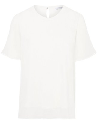 Blusen-Shirt mayfair by Peter Hahn weiss Größe: 38