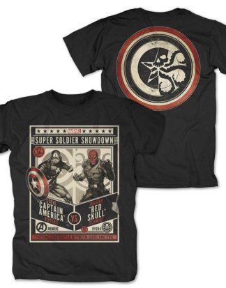 Bravado T-Shirt "Red Skull - Super Soldier Showdown"