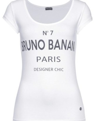 Bruno Banani T-Shirt mit Statement-Print