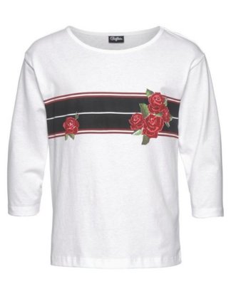 Buffalo 3/4-Arm-Shirt mit Blumendruck