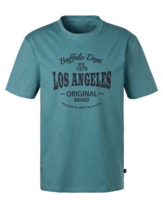 Buffalo T-Shirt mit Los Angeles Print vorn