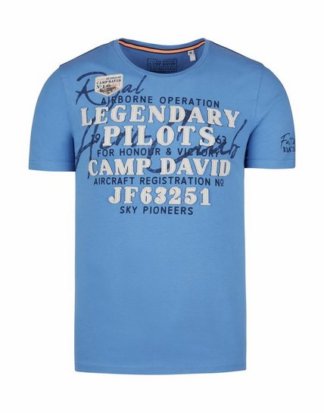 CAMP DAVID T-Shirt mit Necktape