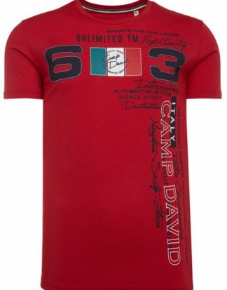 CAMP DAVID T-Shirt mit Print