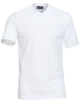 CASAMODA V-Shirt "T-Shirt Doppelpack mit V-Ausschnitt"