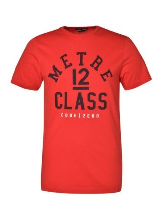 CODE-ZERO T-Shirt "12M Class T-Shirt" Print auf der Brust