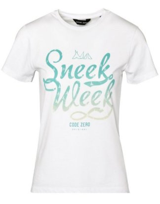CODE-ZERO T-Shirt "Sneekweek T-Shirt" Knöpfe