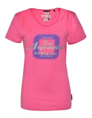 CODE-ZERO T-Shirt "True Power T-Shirt Damen" Applikationen