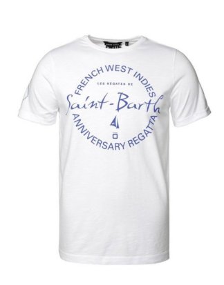 CODE-ZERO T-Shirt "Voile St. Barth T-Shirt" Print