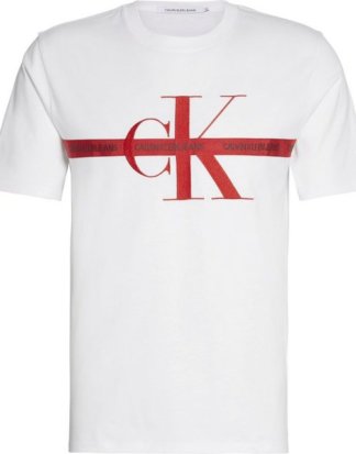 Calvin Klein Jeans T-Shirt "TAPING THROUGH MONOGRAM REG TEE"