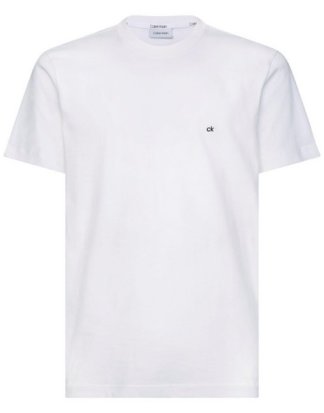 Calvin Klein T-Shirt "COTTON LOGO EMBROIDERY" kleine ck- Stickerei