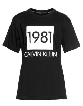 Calvin Klein T-Shirt mit frontalem Label-Print