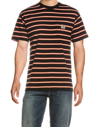 Carhartt T-Shirt, Rundhals, Gerader Schnitt bunt