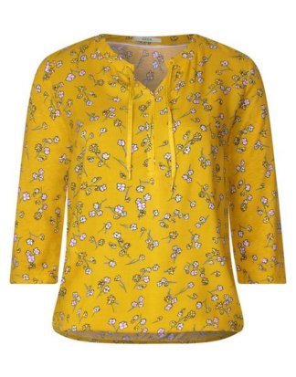 Cecil V-Shirt mit allover Blumenprint