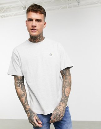 Celio - Graues T-Shirt mit Print auf der Brust