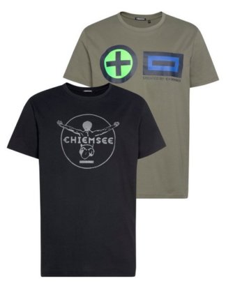 Chiemsee T-Shirt (Packung, 2-tlg., 2er-Pack)