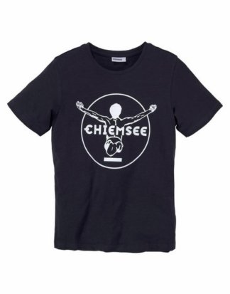 Chiemsee T-Shirt mit Logodruck vorn