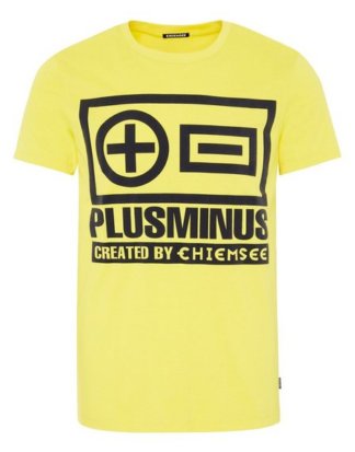 Chiemsee T-Shirt "mit großem PLUSMINUS Print"